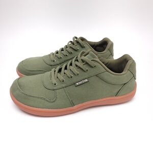 Within Mens 9 Barefoot Shoes Minimalist Sneakers Green Gum EU 42